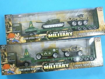 國軍拖掛組 F174小合金拖車1:64(軍用版)/一盒入(促199)【APP滿額下單10%點數(單一帳號最高1500點)】8/31止