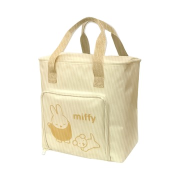 日本進口保冷保溫購物袋-米菲兔-米白色-1入