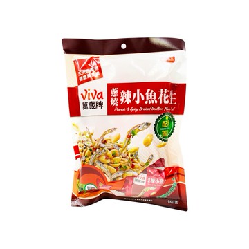 萬歲牌~蔥燒辣小魚花生(8gx12包)