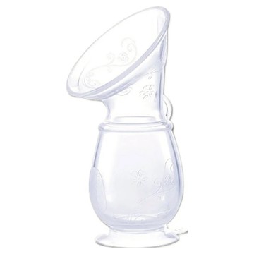 pigeon 貝親 矽膠吸乳器  1個  Transparent