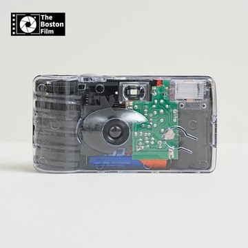 【The Boston Film 波士頓相機】Fun Camera 輕拍潮影 一次性帶閃光底片相機即可拍