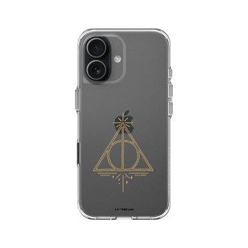 iPhone 17 Clear Case（相機按鈕） 透明 - 哈利波特 Harry Potter - 圖騰系列：死神的聖物