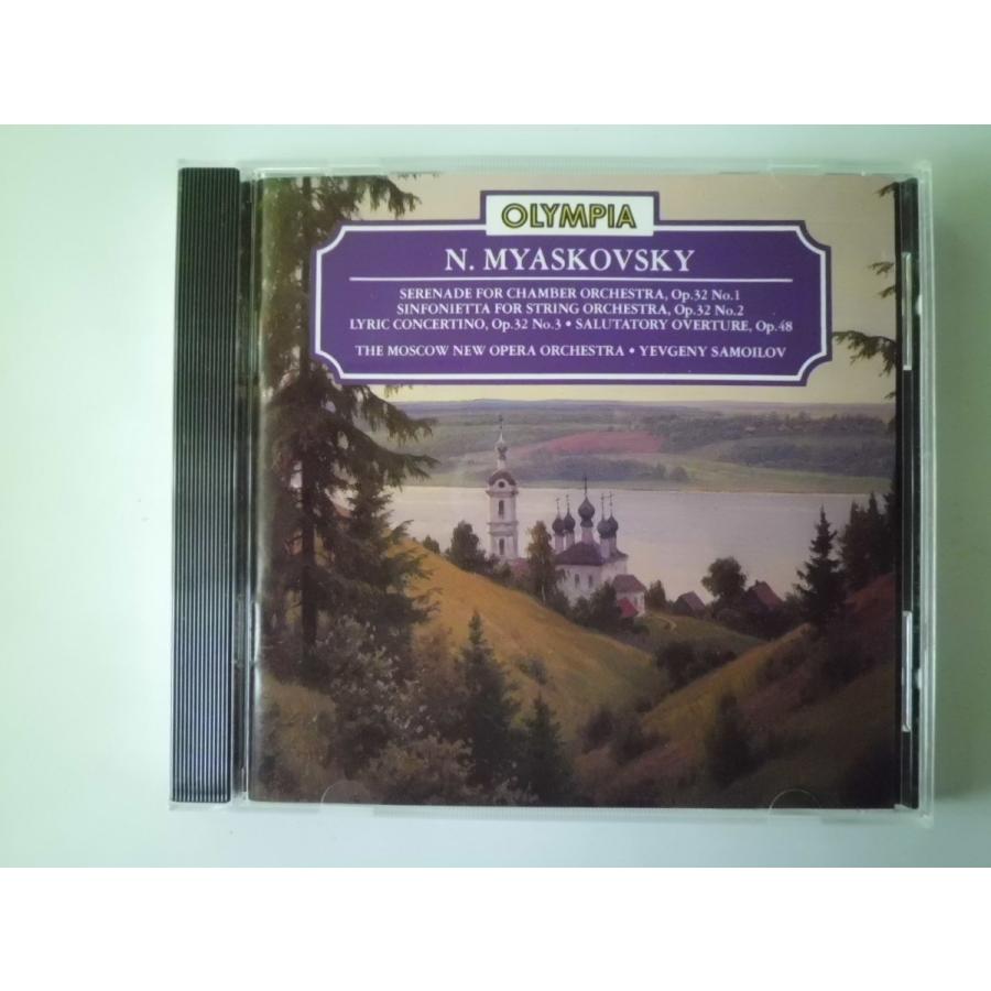 Myaskovsky   Serenade, Sinfonietta, etc.   Moscow New Opera Orchestra    CD