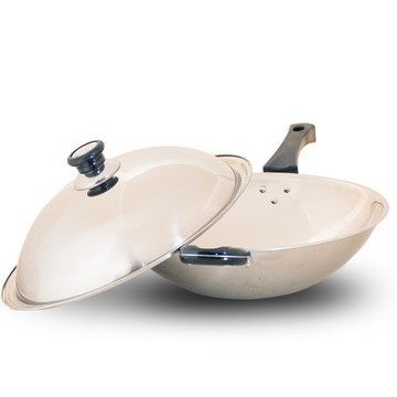 台灣好鍋 加賀七層不鏽鋼炒鍋(39cm)