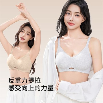 【承託防下垂內衣】粉彩風薄款 小胸聚攏內衣 防下垂內衣 透氣舒適無痕 無鋼圈文胸罩 輕薄透氣舒適內衣