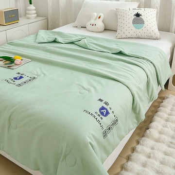 廠家直銷批發空調被水洗機洗夏季被單人學生宿舍夏涼被150X200cm