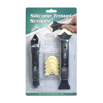 ORX 矽利康塑鋼刮刀+抹刀 (PW-111)