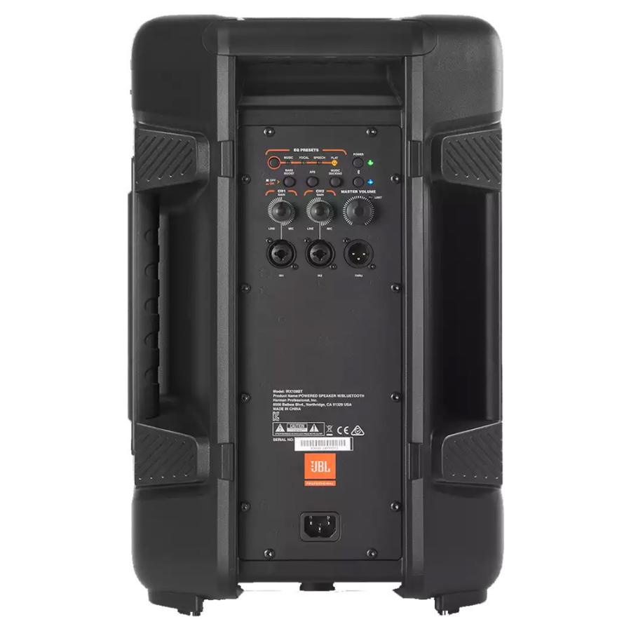 スピーカースタンド付き■JBL 簡易PAセット ワイヤレスマイク６本付き 1300W パワードスピーカー IRX108BT-Y3 セット