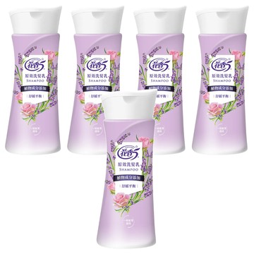 花香5 原效洗髮乳 舒緩平衡 植物成分添加  200g  5瓶