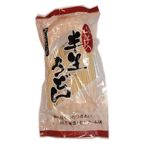 山芋入り手延べ半生うどん　ストレート麺つゆ瓶1本付き　GUH-4