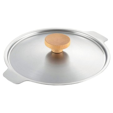 YOSHIKAWA 吉川 aikata 不銹鋼雪平鍋 專用鍋蓋 245 x 208 x 45mm 300g  20cm  1個