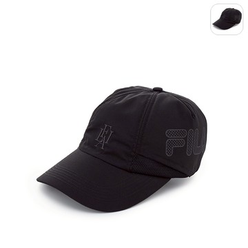 【FILA】經典LOGO帽-黑色 HTZ-5007-BK