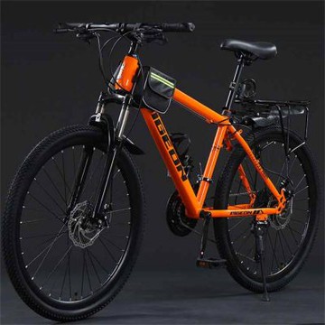 山地車 變速越野單車 登山車27速 雙碟煞自行車26吋 減震防滑賽車