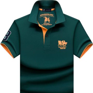 夏季高端保羅Polo衫男士短袖t恤 翻領寬松大碼男裝體恤潮