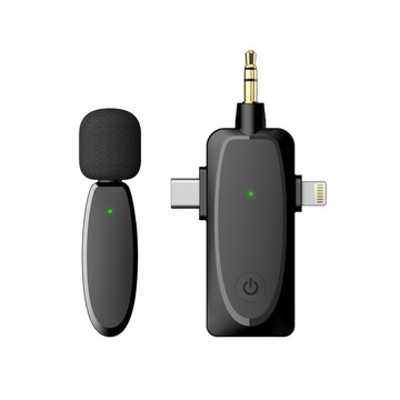 一對一airsky ap003領夾式無線收音麥克風 三合一蘋果/type-c/3.5孔 降噪 直播