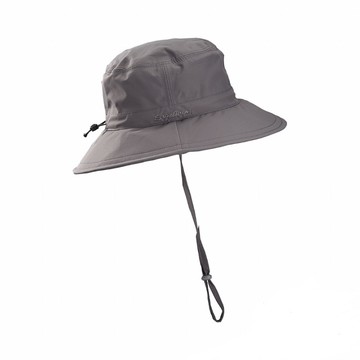 SNOWTRAVEL 英國PORELLE防水透氣遮陽帽(中灰色)[STAH25-wl92]