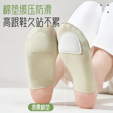 小紅書同款 吊帶襪子女 夏季薄款 腳底海綿墊 網眼透氣 搭配淺口鞋不掉跟 隱形船襪 搭配高跟鞋襪 休閒襪 時尚襪 百搭襪