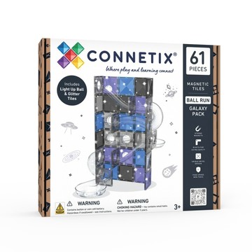 澳洲 Connetix 銀河發光滾球軌道組61pc 聖誕禮物|磁性積木|磁力片