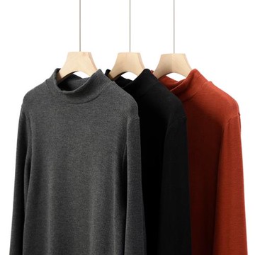 300g男士半高領打底衫 恒溫保暖內衣 上衣 秋冬款 男裝