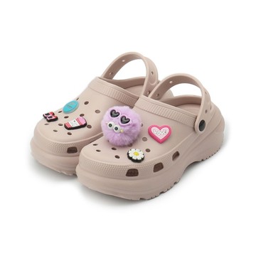 LOTTO 厚奶霜洞洞鞋 粉 LT4AWS8073 女鞋