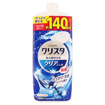 LION 獅王 CHARMY Magica 洗碗機專用抗菌洗碗精 840g  1瓶