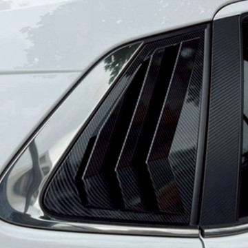 適用於YARIS CROSS碳纖維飾板 豐田YARIS 酷動版 潮玩版 享樂版三角百葉窗飾板 碳纖維飾板 防刮小三角窗