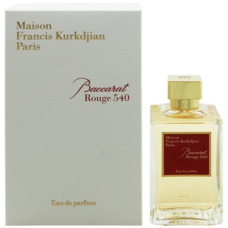 メゾン フランシス クルジャン 香水 メゾン フランシス クルジャン バカラ ルージュ 540 EDP・SP 200ml BACCARAT ROUGE  540 新品 未使用 | LINEショッピング