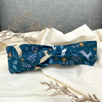 髮帶/交叉髮帶/森林小鹿探險趣