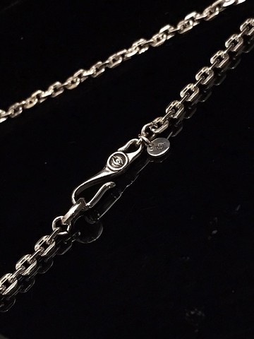 【銀鍊系列】真知之眼銀鍊/925/純銀/手作