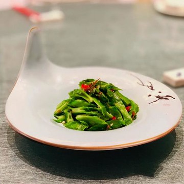 酒店會所餐廳異形不規則創意餐具特色意境菜融合冷菜熱菜小炒盤子