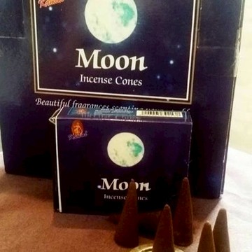 藥魂【月亮冥想】塔香 療癒 淨化 香塔 香錐 鱷魚水晶淨化增強能量後寄出 1盒10顆 附贈鐵片小香皿