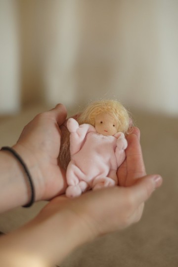 華爾道夫娃娃 小嬰兒娃娃 口袋娃娃