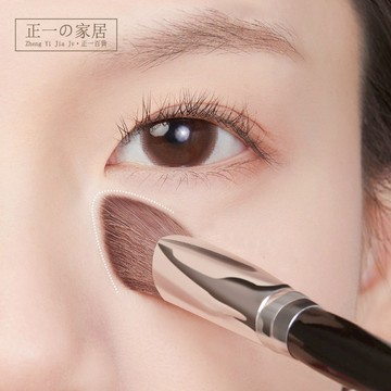 『隔日到店』三角熨斗刷【正一家居】24H出貨 高光刷 三角熨斗刷 腮紅刷 遮瑕刷 化妝 瑰金眼線刷 各式各樣刷具 刷子