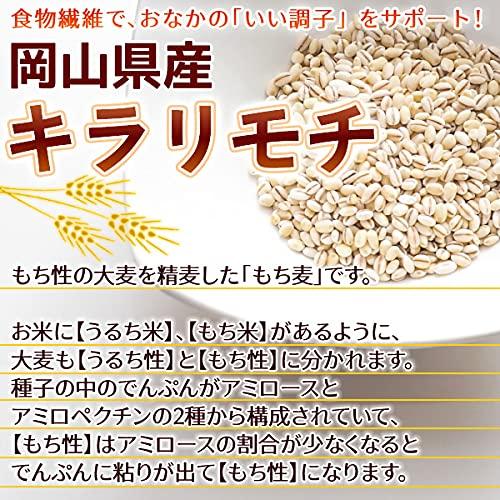 岡山県産 キラリモチ 950g 国産 もち麦