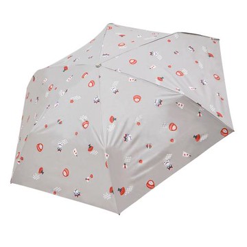 【RAINSTORY】黑膠降溫手開輕細口紅傘(和風小物)