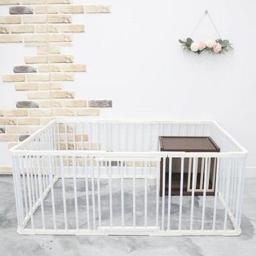 21世紀趨勢 狗狗安全門 穩固門圍欄 白色 高50公分 10片裝  10個  50cm高