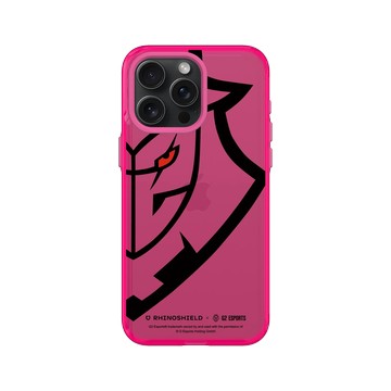 iPhone 15 Pro Max Clear 粉漾桃 - G2 Esports - G2 武士 - Logo
