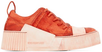 Boris Bidjan Saberi SSENSE 独家发售红色 Bamba 2.1 运动鞋
