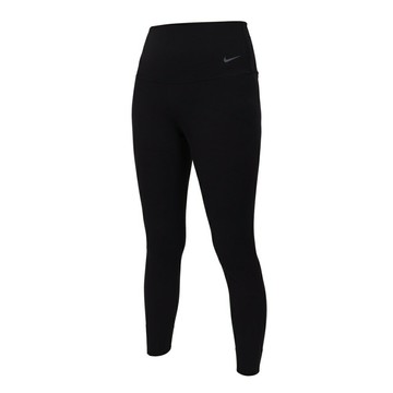 NIKE 女高腰九分內搭長褲(Dri-FIT吸濕排汗 免運 慢跑 訓練 休閒「DQ6016-010」≡排汗專家≡