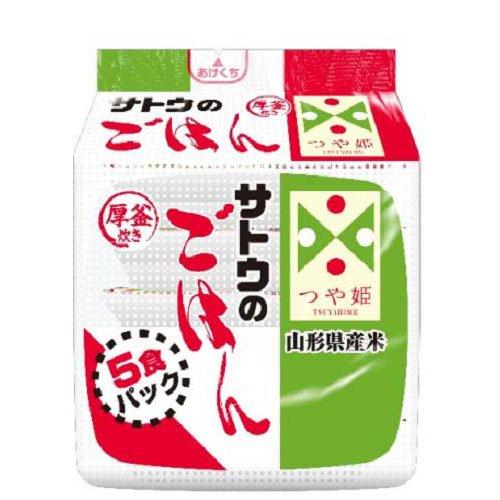 サトウのごはん 山形県産つや姫 200g×5食パック  サトウのごはん