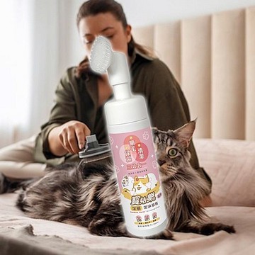 寶兒樂 深層潔淨慕斯(貓用)180ml 天然有機認證 台灣製造 免沖水 【小三美日】 DS025430 寵物 清潔