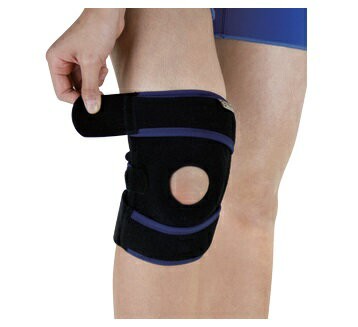 CO-7021 Comfortmed 吸濕排汗型展開式護膝(短版) 1枚入/盒 護具、臺灣製造 憨吉小舖