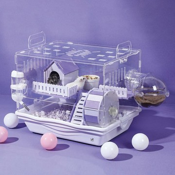 叮咚寵物 全方位倉鼠籠屋  1個  A型