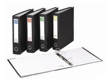 雙鶖牌 FLYING RG-315 環保PP皮D型1. 8吋無耳三孔夾-12個入 / 箱