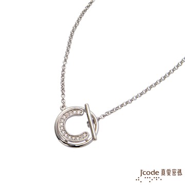 J code真愛密碼銀飾 愛戀時空純銀女項鍊