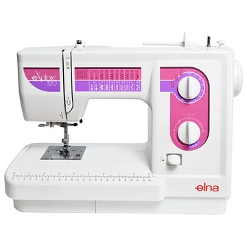 縫紉機 操作簡單 多種縫紉功能 家用好幫手  elna_eXplore_320  白色