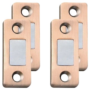 磁鐵門吸 4.2 x 1.7cm 一般款 青古銅 4個  1組