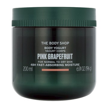 THE BODY SHOP 美體小舖 保水美肌優格 粉紅葡萄柚 200ml 高保濕身體乳  1罐