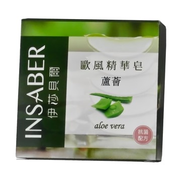 伊莎貝爾蘆薈歐風精華皂 溫和潔淨 抗菌保濕 全家適用  94g  6個