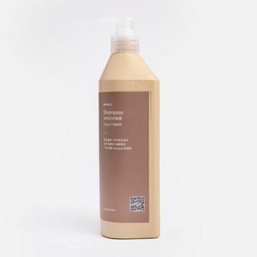 REAL輕盈蓬鬆咖啡因胺基酸洗髮露500mL 午後綠茶